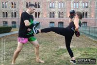 getsafepro fitness kickboxen frauen selbstverteidigung mainz personaltraining frontkick sophie