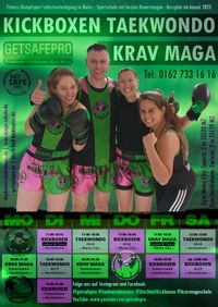 getsafepro frauen fitness boxen kickboxen selbstverteidigung taekwondo krav maga kampfsport mainz kursplan januar 2023